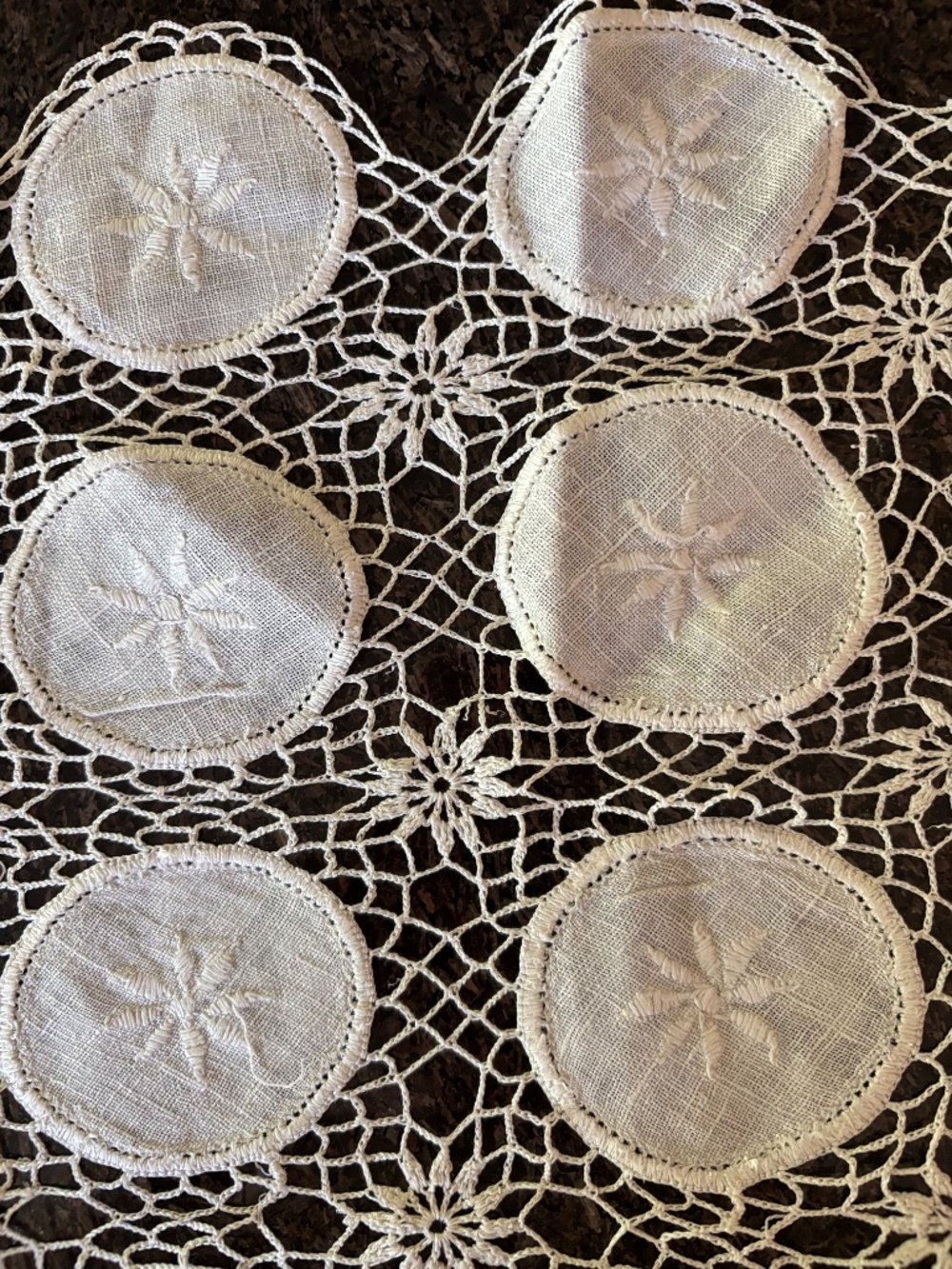 Crocheted Table Runner - Picture 2 of 3